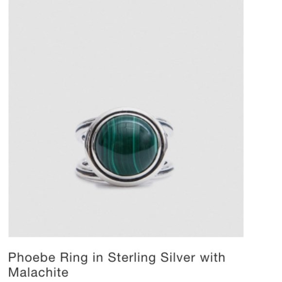 NEW Pamela Love "Phoebe" Malachite ring - Picture 3 of 7